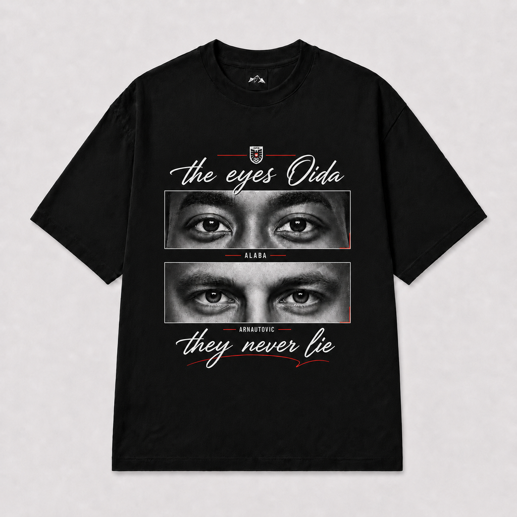 The Eyes Oida – Alaba & Arnautovic Österreich WM 2026 Fan Shirt