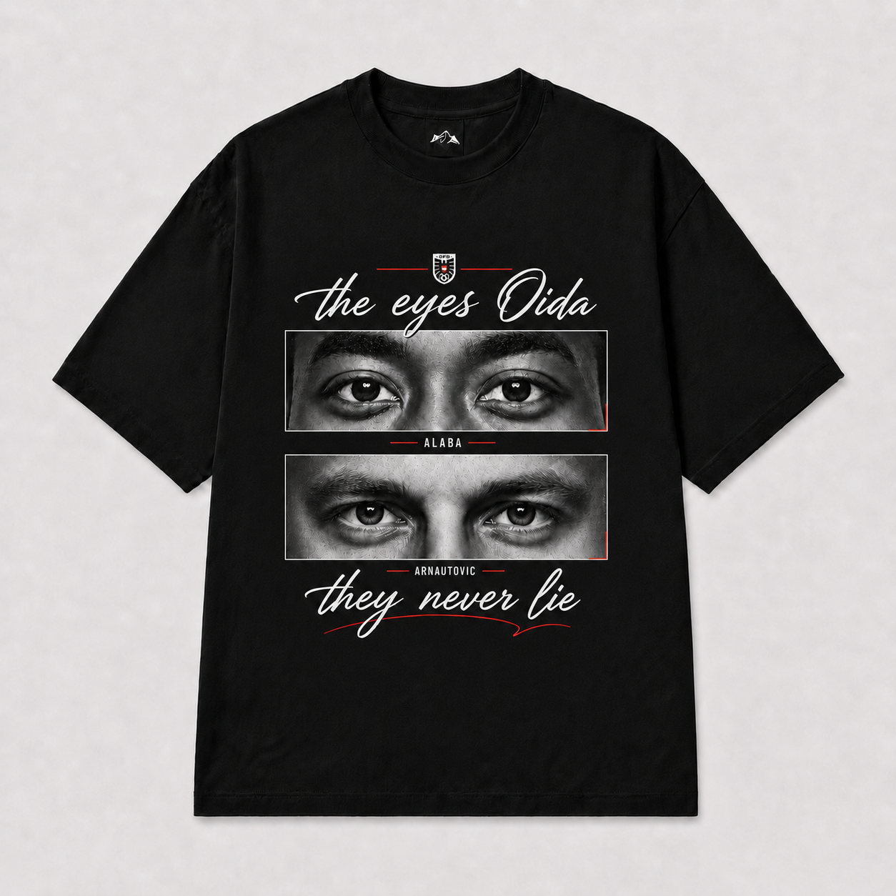 The Eyes Oida – Alaba & Arnautovic Österreich WM 2026 Fan Shirt