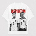 Österreich WM 2026 x 1998 Retro Fan Shirt T-Shirt mit Crossover Frontprint
