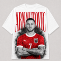 Marko Arnautovic Österreich WM 2026 Legende Fan Shirt weißes T-Shirt