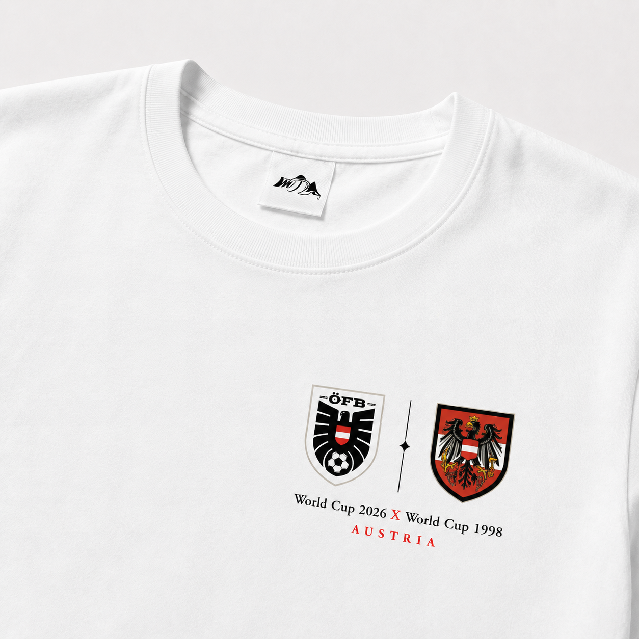 Österreich WM 2026 x 1998 T-Shirt – Austria Retro Fan Shirt