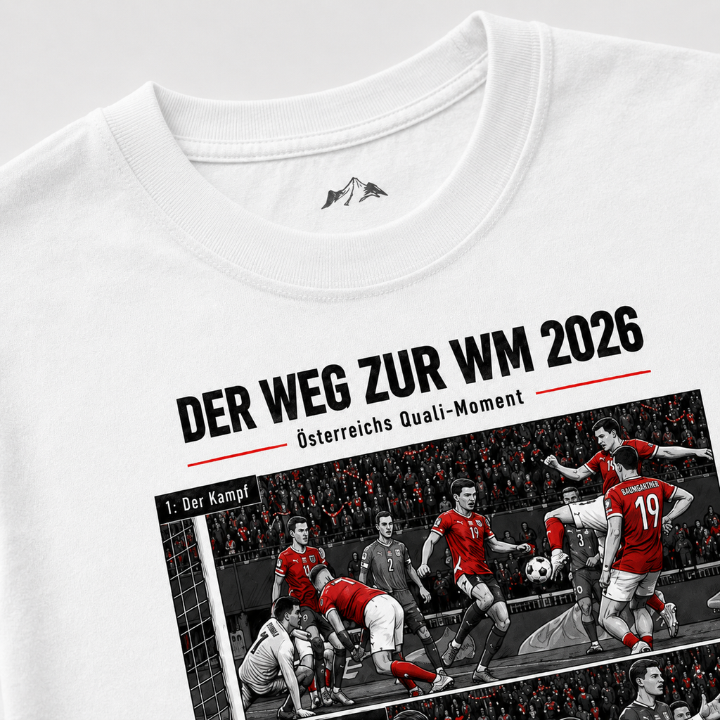 Österreich WM 2026 Quali-Moment T-Shirt