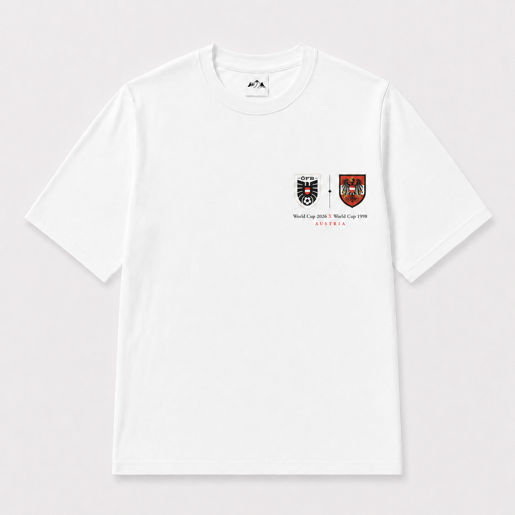 Österreich WM 2026 x 1998 T-Shirt – Austria Retro Fan Shirt